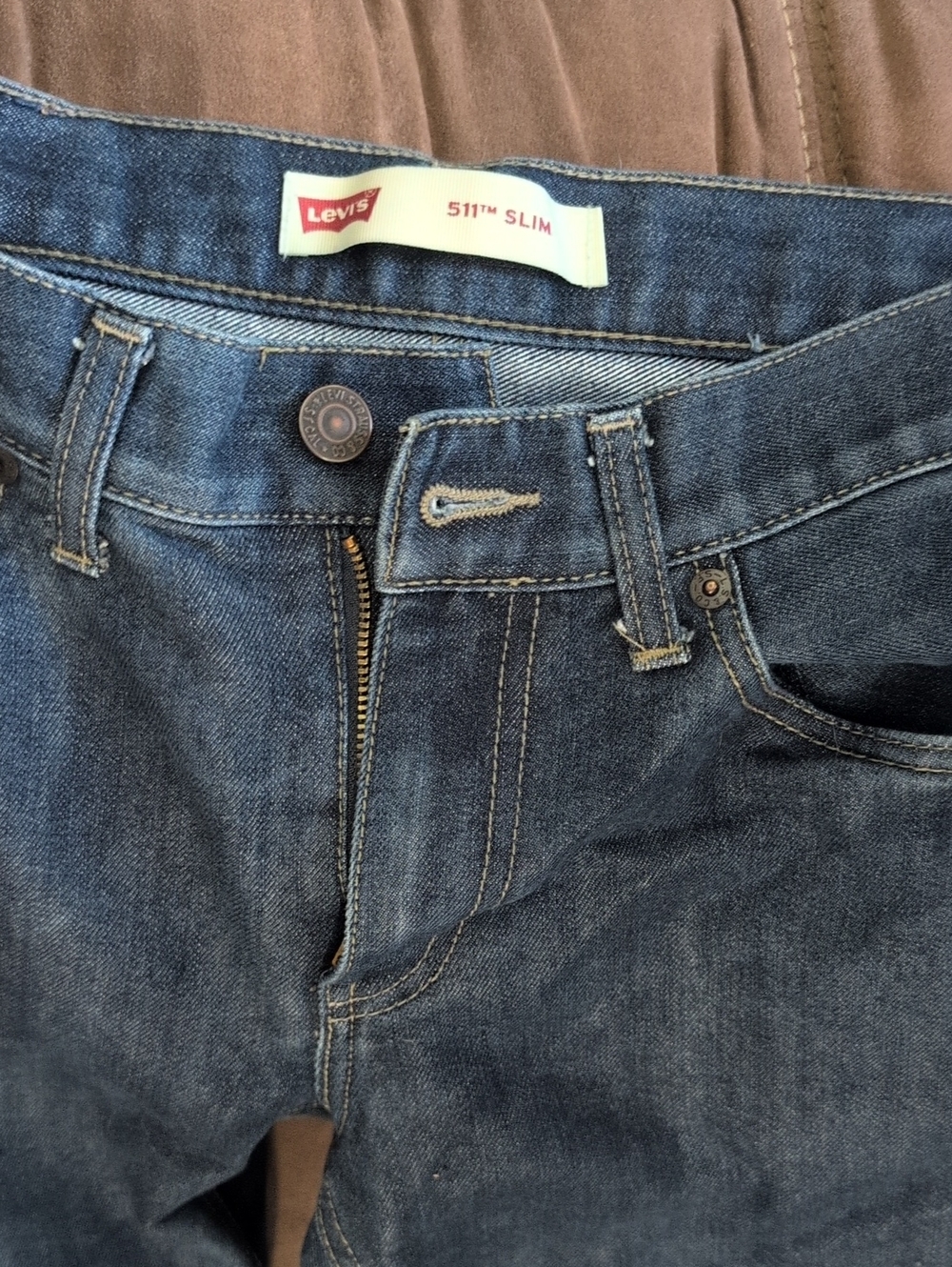 Levi's 511 Slim Big Boy's/Young Men's  Jeans - Blue Size 18 , 29x29